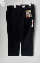 Load image into Gallery viewer, Lee Mens Black Denim Dark Wash Relaxed Fit Straight Leg Jeans Sz 40 X 30 W/Tags