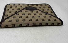 Load image into Gallery viewer, Pierre Cardin Womens Brown Printed Inner Pockets Envelope Wallet With Tag