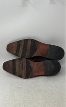 Load image into Gallery viewer, Stefano Castelli Mens Brown Leather Square Toe Slip-On Loafer Shoes Size EUR 42