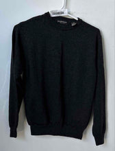 Load image into Gallery viewer, Joseph & Lyman Womens Black Wool Crew Neck Long Sleeve Pullover Sweater Size S
