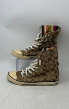 Load image into Gallery viewer, Coach Womens Multicolor Signature Print Lace-Up Sneaker Shoes Size 8M