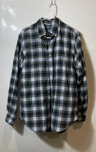 Load image into Gallery viewer, Ralph Lauren Mens Green Multicolor Plaid Button-Up Shirt Size Medium