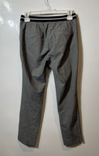 Load image into Gallery viewer, Zara Womens Gray Pockets Flat Front Straight Leg Dress Pants Size S