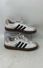 Load image into Gallery viewer, Adidas Womens VL Court 3.0 ID8797 White Gray Black Lace-Up Sneaker Shoes Size 7