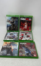 Load image into Gallery viewer, Lot Of 6 Pcs Assorted Microsoft Xbox One Mixed Variety Video Games Not Tested
