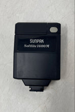 Load image into Gallery viewer, Sunpak Softlite 1400M Camera Flash Accessory With Lens Hood & Cap Not Tested