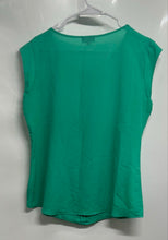 Load image into Gallery viewer, The Limited Womens Green Round Neck Sleeveless Blouse Top Size M