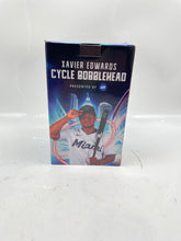 Load image into Gallery viewer, ADT MLB Miami Marlins Xavier Edwards Cycle Collectible Bobblehead Figure In Box