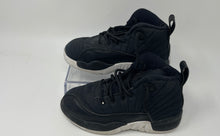 Load image into Gallery viewer, Nike Kids Air Jordan 12 Retro 151186-004 Black Sneakers Shoes Size 11C