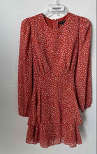Load image into Gallery viewer, Forever 21 Womens Red Polka Dot Printed Back Zipper Mini Dress Size Medium