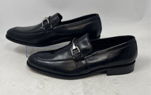 Load image into Gallery viewer, Stacy Adams Mens Black Leather Moc Toe Slip-On Loafer Shoes Size 11.5