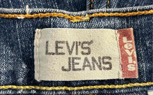 Load image into Gallery viewer, Levi's Womens Blue Medium Wash Pockets Denim Straight Leg Jeans Size 16L