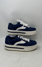 Load image into Gallery viewer, Will Pair Mens Dandii Blue Lace-Up Low Top Round Toe Sneaker Shoes Size 10M