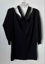 Load image into Gallery viewer, INC International Concepts Womens Black Long-Sleeve Mini Dress Size Large