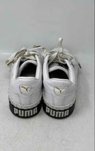 Load image into Gallery viewer, Puma Womens Cali White Black Leather Low Top Lace-Up Sneaker Shoes Size 8