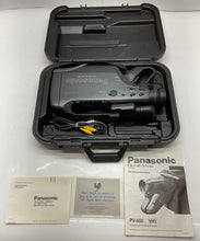 Load image into Gallery viewer, Panasonic PV-800 Black OmniMovie VHS 12X Zoom Video Camcorder Not Tested