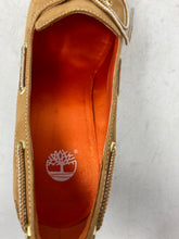 Load image into Gallery viewer, Timberland Womens Skipher Brown White Round Toe Wedge Pump Heels Size 7M
