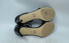Load image into Gallery viewer, Michael Kors Womens Black Open Toe Buckle Stiletto Ankle Strap Heels Size 9M
