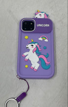 Load image into Gallery viewer, Unbranded Kids Black Purple 2.8" Touchscreen 1080HP HD Toy Smartphone Not Tested
