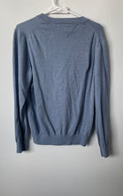 Load image into Gallery viewer, Tommy Hilfiger Mens Blue Long Sleeve Button Front Cardigan Sweater Size Medium