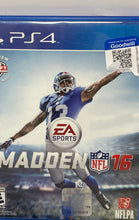 Load image into Gallery viewer, Lot Of 3 Pieces EA Sports PlayStation 4 Madden NFL 16 & 18 Play Video Games