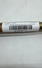 Load image into Gallery viewer, Brown Classic Wooden Finish Walking Cane With Brass-Tone Handle Collectible