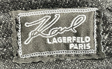 Load image into Gallery viewer, Karl Lagerfeld Womens Cannes Black High Rise Straight Leg Jeans Size 4