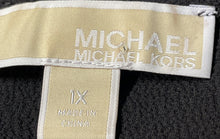 Load image into Gallery viewer, Michael Kors Womens Black Long Sleeve V-Neck Blouse Top Size 1X