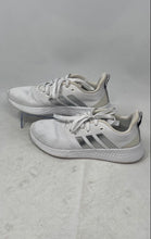 Load image into Gallery viewer, Adidas Womens Puremotion FW3264 White Lace-Up Low Top Sneaker Shoes Size 6.5