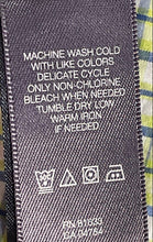 Load image into Gallery viewer, Kenneth Cole Reaction Mens Green Plaid Long Sleeve Button-Up Shirt Size L