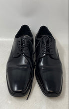 Load image into Gallery viewer, Stacy Adams Mens Waltham 20138-001 Black Cap Toe Oxford Dress Shoes Size 9 M