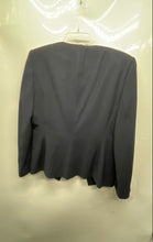Load image into Gallery viewer, Dana Buchman Luxe Womens Dark Blue Wool 3-Pieces Jacket Pants Blouse Set Size 8