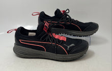 Load image into Gallery viewer, Puma Womens 377845-01 Black Pink Lace-Up Low Top Sneaker Shoes Size 8
