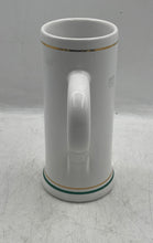 Load image into Gallery viewer, Sternquell Collectible Stein Sahm 0.5L White Gold Porcelain Beer Mug