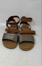Load image into Gallery viewer, UGG Womens Zahara Brown Leather Open Toe Ankle Strap Sandals Size 7