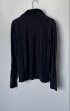 Load image into Gallery viewer, Hugo Boss Mens Black Pima Cotton Long Sleeve Regular Fit Polo Shirt Size M