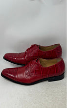 Load image into Gallery viewer, Giorgio Brutini Mens Red Leather Cap Toe Lace-Up Oxford Dress Shoes Size 13M