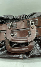 Load image into Gallery viewer, Biasia Womens Brown Satchel Handbag