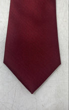 Load image into Gallery viewer, Banana Republic Mens Burgundy Keeper Loop Adjustable Formal Pointed Tie One Size