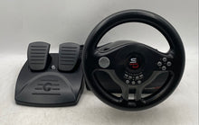 Load image into Gallery viewer, Subsonic Superdrive Black Racing Wheel Gaming Controller Not Tested