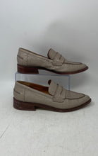 Load image into Gallery viewer, Franco Sarto Womens Irena Beige Leather Slip-On Low Top Loafer Shoes Size 10M