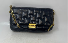 Load image into Gallery viewer, Zara Womens Black Inner Pockets Chain Strap Flap Shoulder Handbag