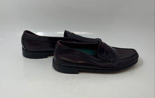 Load image into Gallery viewer, Dexter Comfort Mens Wine Leather Round Toe Slip-On Penny Loafer Shoes Size 9.5