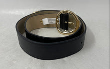 Load image into Gallery viewer, Steve Madden Womens Black Leather Adjustable Dress Belt Size Small