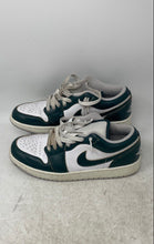 Load image into Gallery viewer, Nike Mens Air Jordan 1 Low SE FQ7687-300 Green White Lace-Up Sneakers Shoes Sz 8