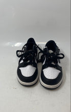Load image into Gallery viewer, Nike Kids Dunk Low Black White Low Top Lace-Up Sneaker Shoes Size 1Y