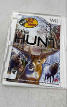 Load image into Gallery viewer, XS Nintendo Wii The Hunt Hunting So Real You'll Need Camouflage Game Not Tested