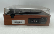 Load image into Gallery viewer, 1byone Black Headphone Jack 3-Speed Stereo Belt Drive Turntable Not Tested