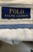 Load image into Gallery viewer, Polo Ralph Lauren Mens Beige Cotton Slash Pockets Chino Shorts Size 31