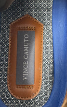 Load image into Gallery viewer, Vince Camuto Mens Stellen Brown Leather Lace-Up Derby Dress Shoes Size 12M